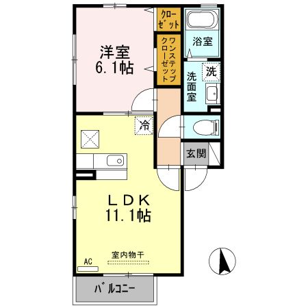 メゾン シャルマンの間取り写真