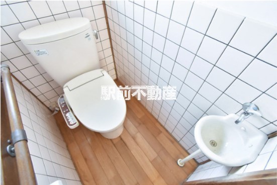 大刀洗貸家のトイレ写真