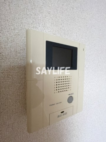 セキュリティ　モニター付きインターホンです。