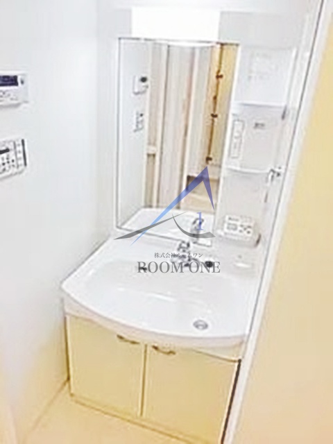 洗面設備　洗面台です。