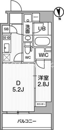 ALTERNA東池袋の間取り写真