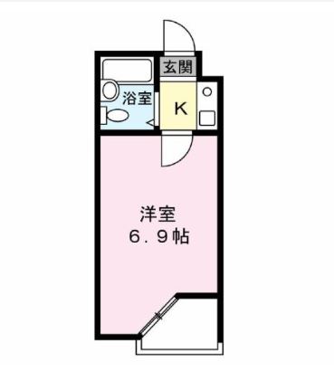 ベルシティ高松の間取り写真