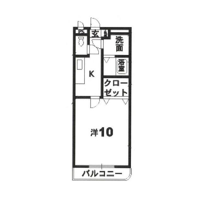 ＪＲ高徳線 吉成駅 徒歩24分 3階建 築18年の間取り写真