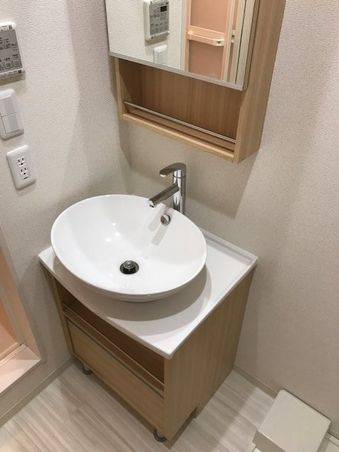 洗面設備　独立洗面台付き☆