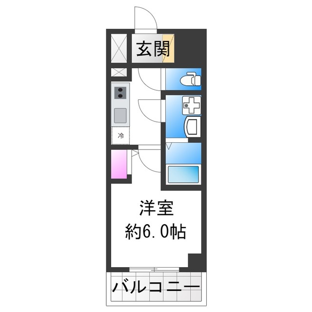 エスリード長居公園PARK AVENUEの間取り写真