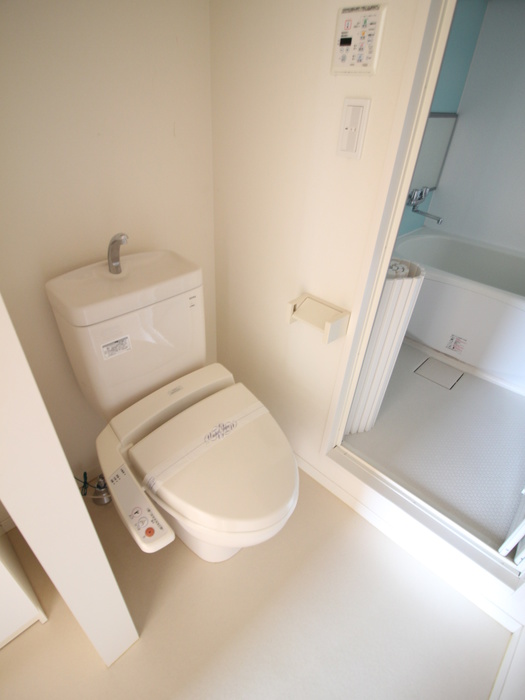 La verde SIMOKITAのトイレ写真