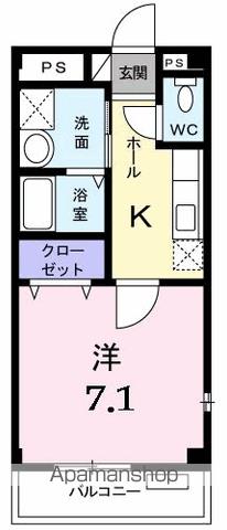 リバーサイド安長の間取り写真