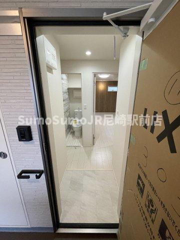 玄関　毎日通る玄関はこちらです
