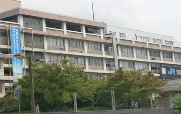 役所　米子市役所 福祉施設等弓ケ浜子育て支援センター（役所）まで2100m