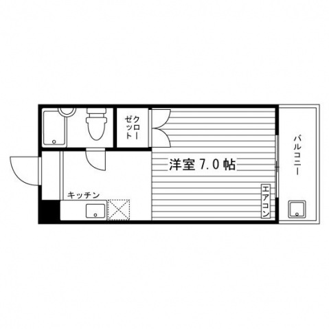 マイスポット下鴨の間取り写真