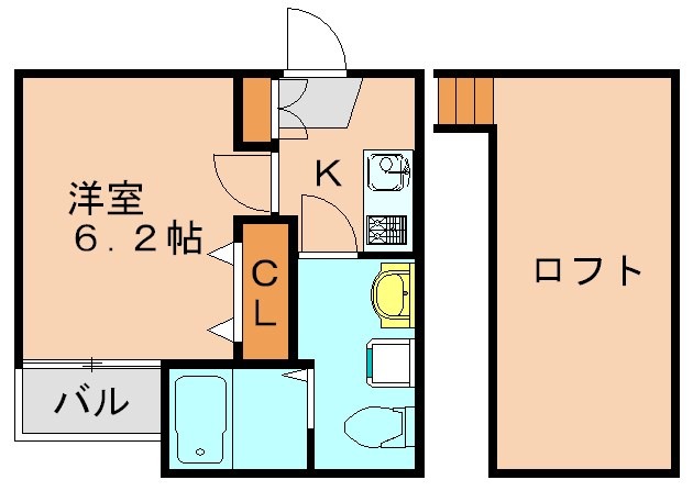 ブレイド箱崎の間取り写真