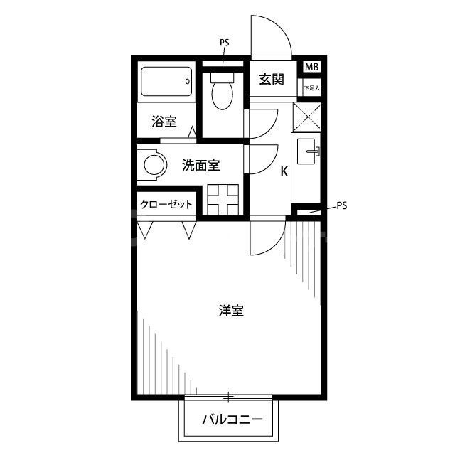 アムール ソレーユ メゾンの間取り写真