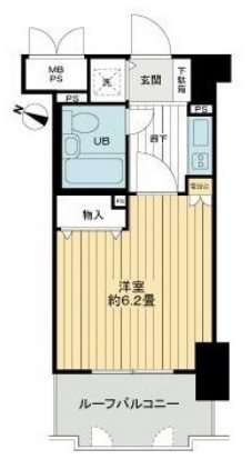 ライオンズマンション三宮東第2の間取り写真