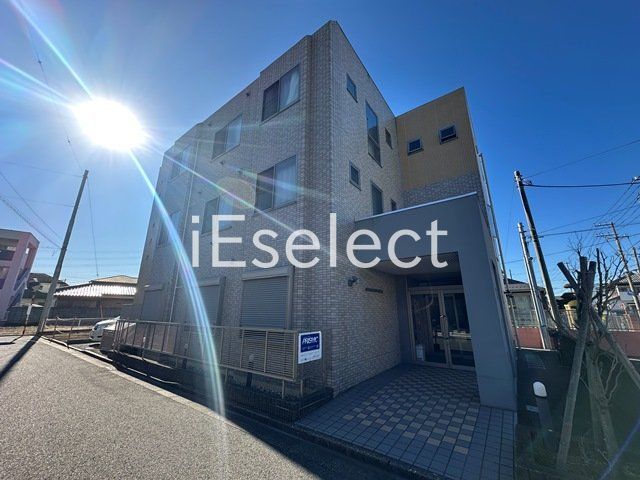 建物外観　経済的なオール電化マンション。