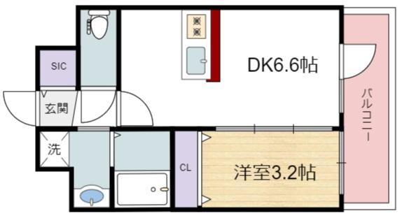 SOFIA住吉大社の間取り写真