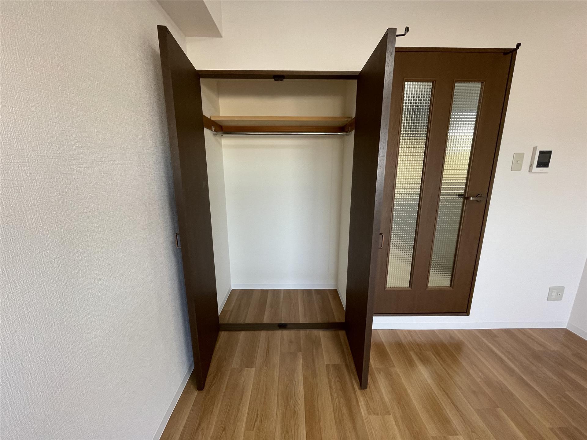 収納　クローゼット収納です