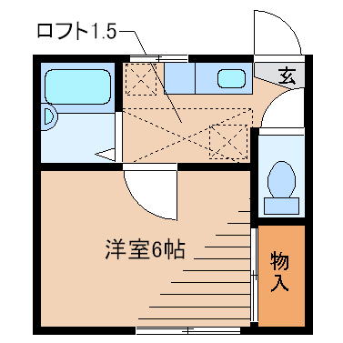 パープルハイツの間取り