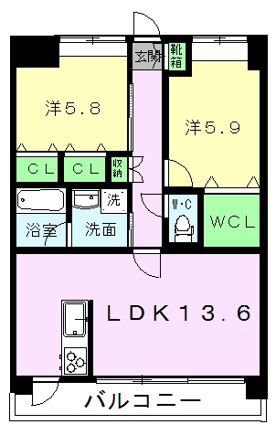 ノブハウス光の森の間取り