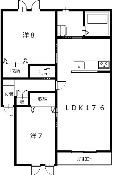 タイタスIIの間取り