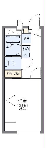 レオパレスエキノックスＡの間取り