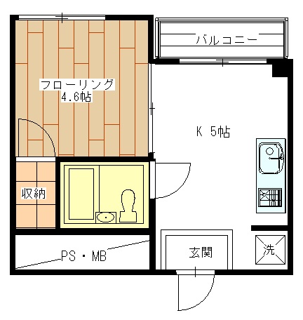 パークハウス三ツ沢の間取り