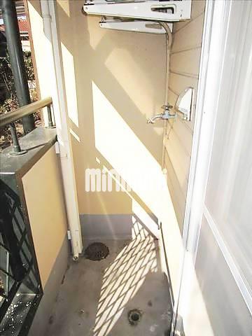 バルコニー　洗濯はこちらで