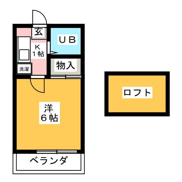 プルメリア烏森の間取り