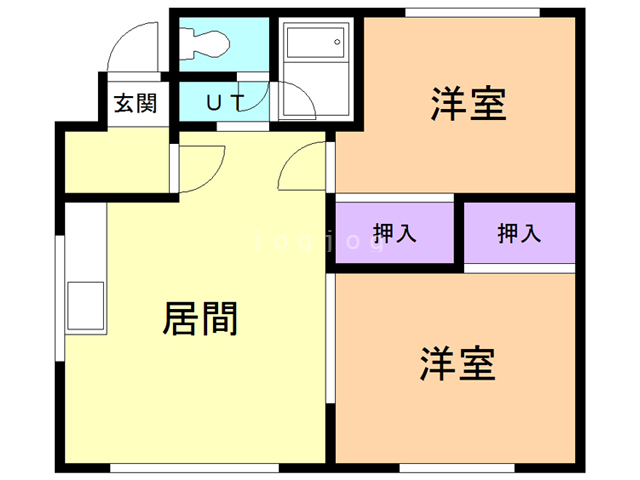 赤岩壱番館の間取り