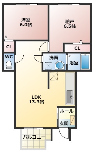 ジュビリーハウスの間取り