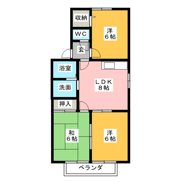 エトワールの間取り