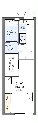 レオパレスＭＩＮＥIIの間取り