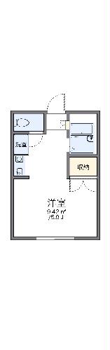 レオパレスカサの間取り