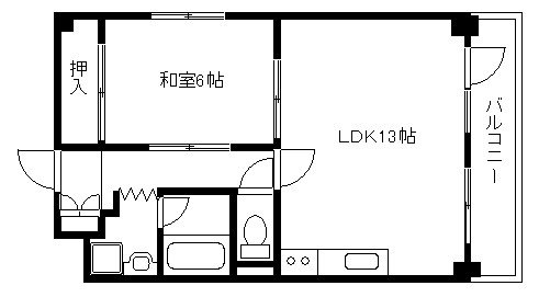 ウインドベル四条大宮の間取り