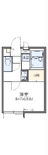 レオパレスケンジの間取り