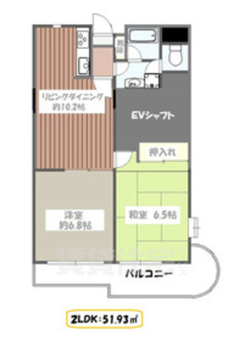 セイント武蔵小金井の間取り