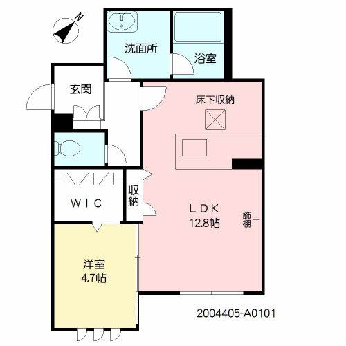 シャーメゾンアメニティ御領IIの間取り