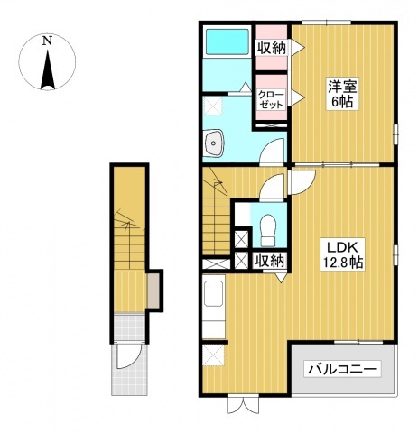 ファイン　シティの間取り