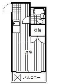 座間市相模が丘のアパートの間取り