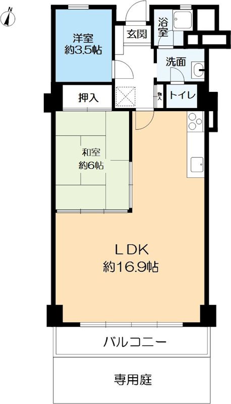 芦屋アーバンライフの間取り