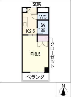 リブローネ南山の間取り