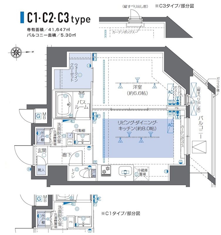 ZOOM秋葉原の間取り