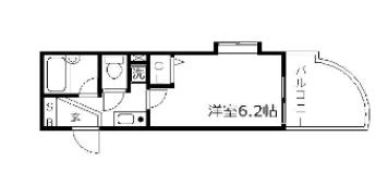 神戸市中央区磯辺通のマンションの間取り