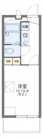 レオパレス横浜北の間取り