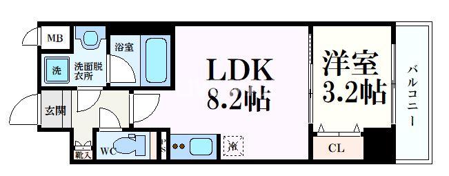 レオンコンフォート西大路御池の間取り