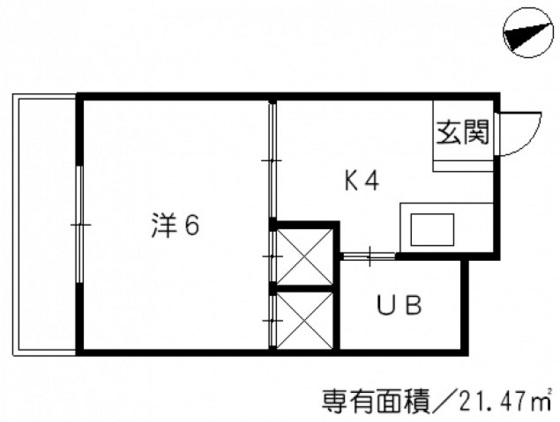 大須ハイツの間取り