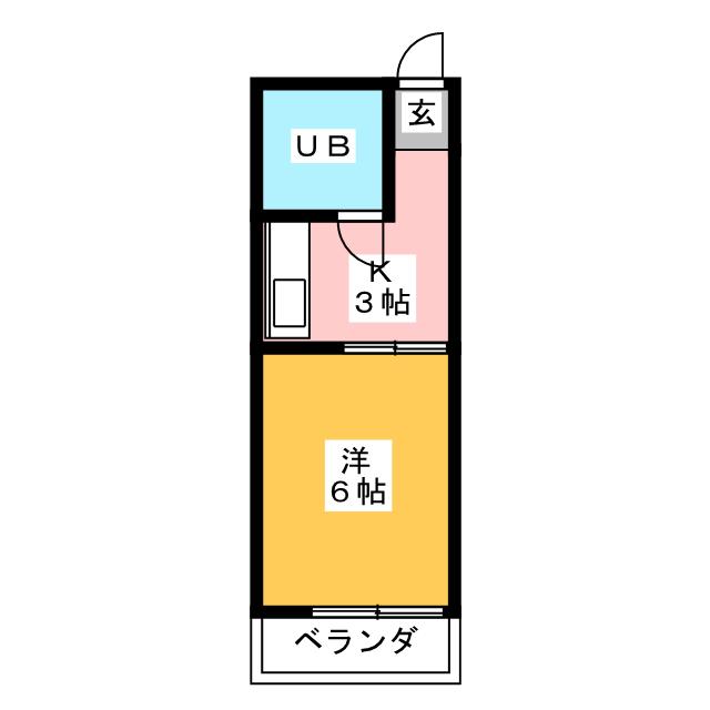 プラザ水の木の間取り