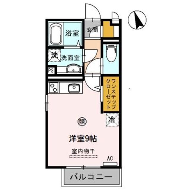 クレール出島の間取り