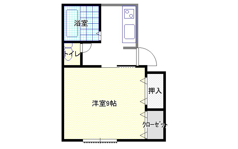 大野ハイツの間取り