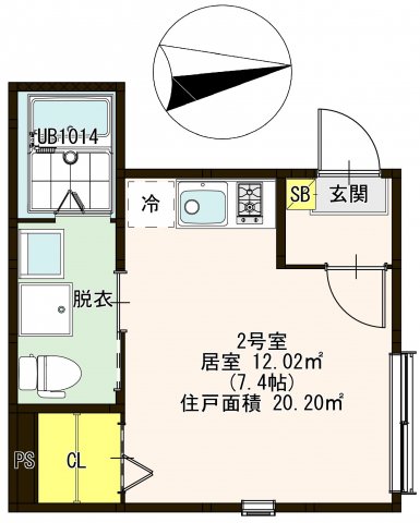 yet六町の間取り