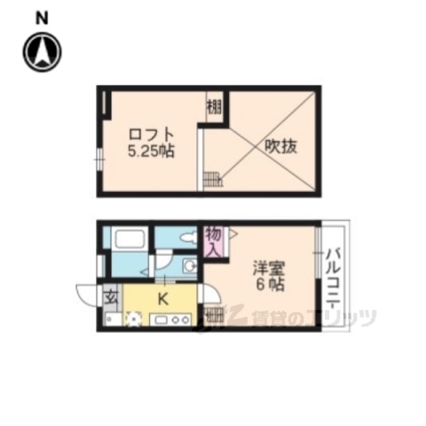 ロフティ智恵光院南の間取り